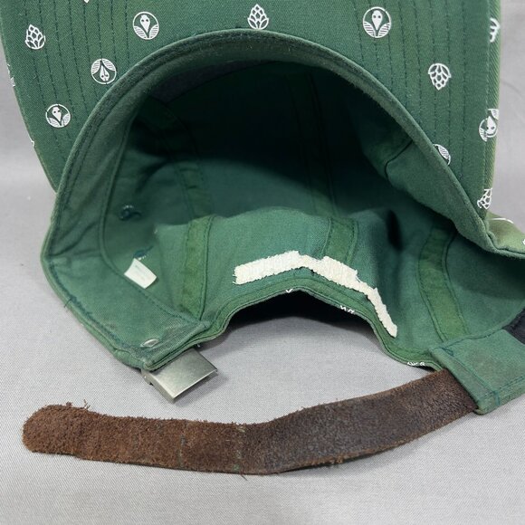 Rhinegeist Brewery Strapback Hat Cap Green 5 panel Beer Cincinnati Ohio USA Mens - Picture 15 of 15
